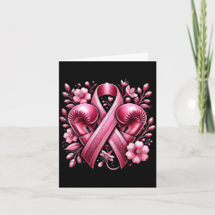 Breast Cancer Warrior Breast Cancer Awareness Card