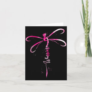 Breast Cancer Warrior Breast Cancer Awareness Card