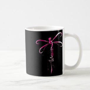 Breast Cancer Warrior Breast Cancer Awareness Drag Coffee Mug