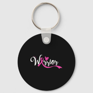 Breast Cancer Warrior Breast Cancer Awareness Pink Key Ring