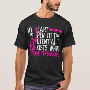 Breast Cancer Warrior Breast Cancer Awareness T-Shirt