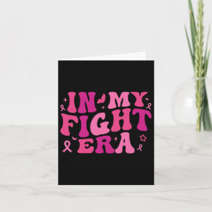 Breast Cancer Warrior Pink Ribbon Card