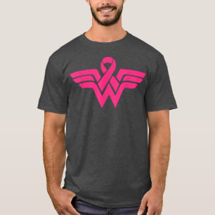 Breast Cancer Warrior Pink Riboon Breast Cancer Aw T-Shirt