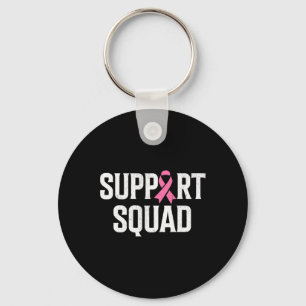 Breast Cancer Warrior Support Squad Breast Cancer Key Ring