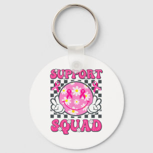 Breast Cancer Warrior Support Squad Breast Cancer Key Ring