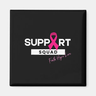 Breast Cancer Warrior Support Squad Breast Cancer Magnet