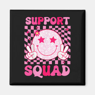 Breast Cancer Warrior Support Squad Breast Cancer Magnet