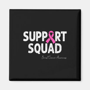 Breast Cancer Warrior Support Squad Breast Cancer Magnet