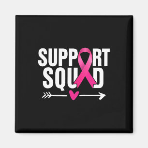 Breast Cancer Warrior Support Squad Breast Cancer Magnet