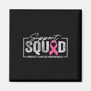 Breast Cancer Warrior Support Squad Breast Cancer Magnet