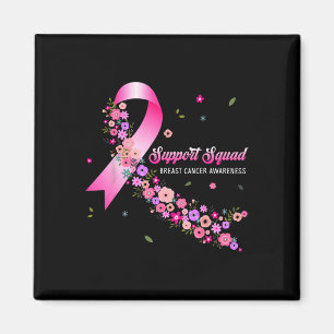 Breast Cancer Warrior Support Squad Breast Cancer Magnet