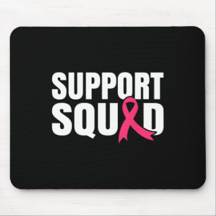 Breast Cancer Warrior Support Squad Breast Cancer Mouse Pad