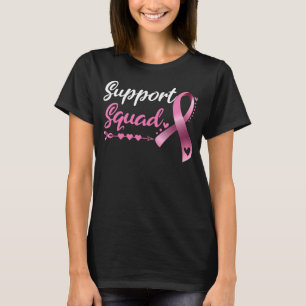 Breast Cancer Warrior Support Squad Breast Cancer T-Shirt