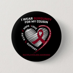 Breast Cancer Warrior Who Is Covered By The Blood  6 Cm Round Badge