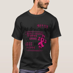 Breast Cancer Warrior Who Is Covered By The Blood  T-Shirt