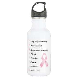 Breast Cancer Water Bottle