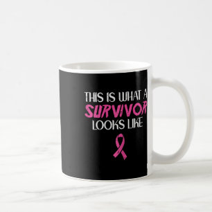 Breast Cancer What Survivor Look Like Awareness Ri Coffee Mug