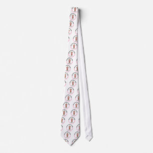 Breast Cancer WITH GOD CROSS 1 Tie