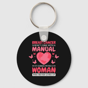 Breast Cancer Woman Design For Breast Cancer Aware Key Ring