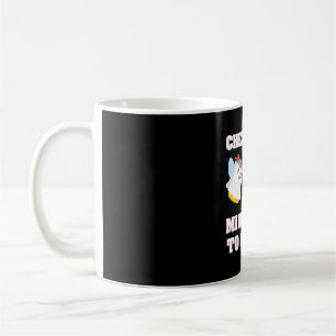 Breast Cancer Women Mum Funny Check Your Boo Bees Coffee Mug