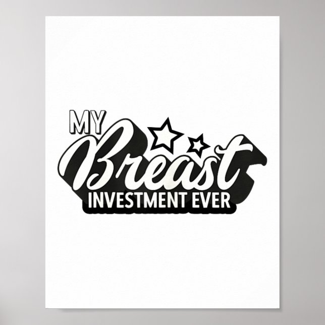 Breast Implants Ies Funny New S Plastic Surgery  Poster (Front)