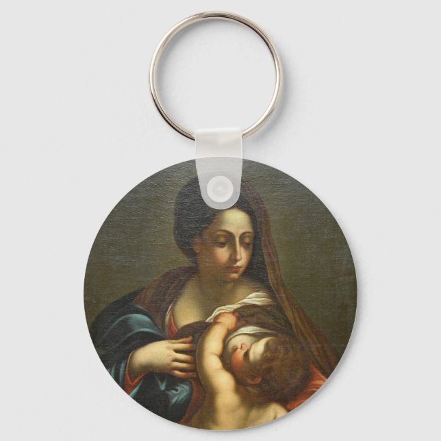 BREAST OF MARY KEY RING (Front)