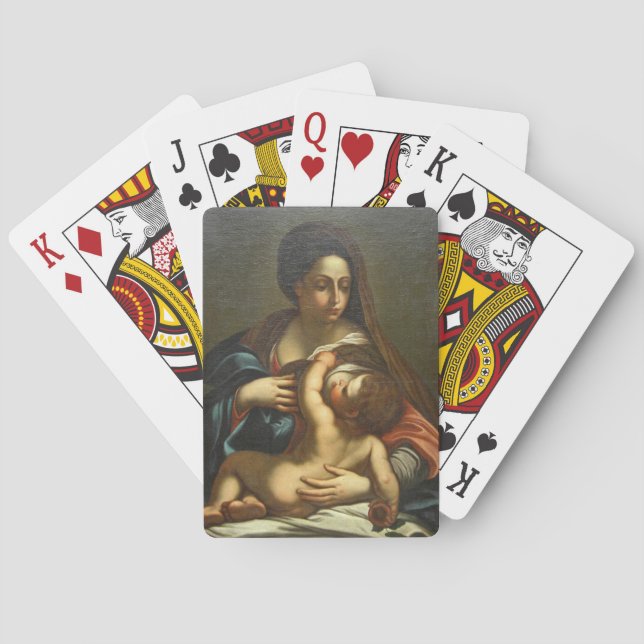 BREAST OF MARY PLAYING CARDS (Back)