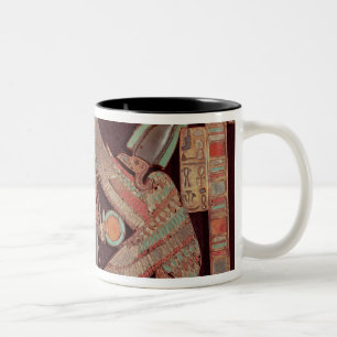 Breast plate depicting Osiris, god of Two-Tone Coffee Mug
