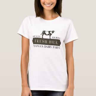 Breastfeeding Humour Mama's Dairy Farm T-Shirt