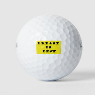 Breastfeeding is Best Golf Balls