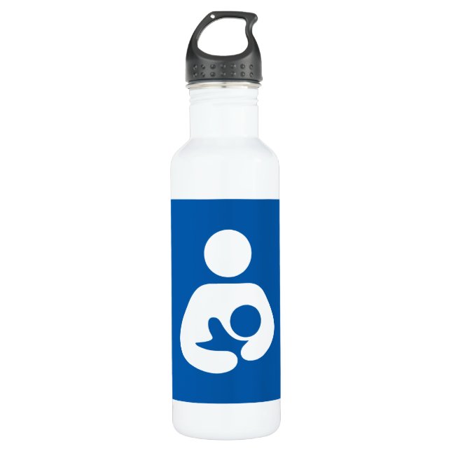 Breastfeeding / Nursing Icon 710 Ml Water Bottle (Front)