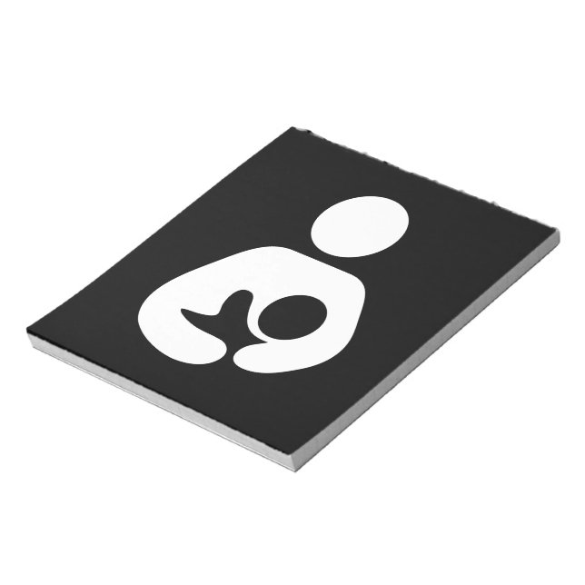 Breastfeeding / Nursing Icon Notepad (Rotated)