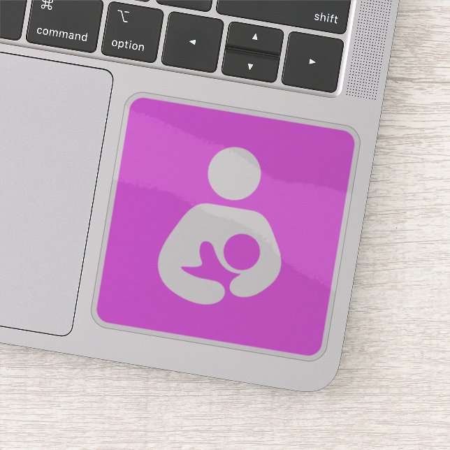 Breastfeeding / Nursing Symbol (Pink) (Detail)