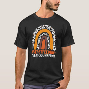 Breastfeeding Peer Counselor Rainbow Appreciation T-Shirt