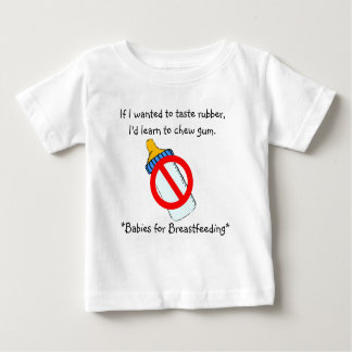 Breastfeeding (tasting rubber) baby T-Shirt