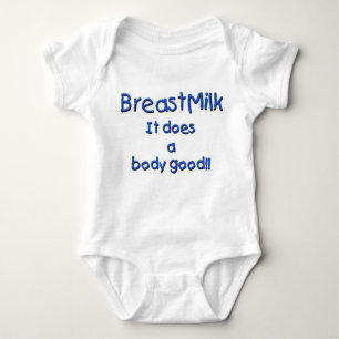 Breastmilk (Boy) Baby Bodysuit