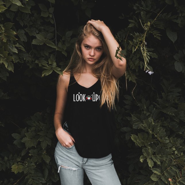 Breasts joke: "Look up!" v2 T-Shirt (Creator Uploaded)