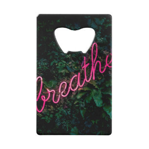 Breath Curved Word Art Street 3D Art Vintage Signa