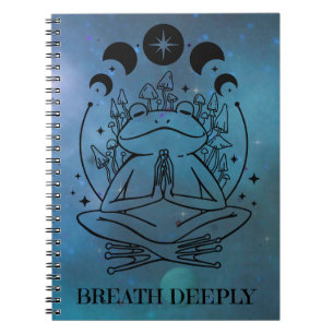 Breath Deeply Yoga Notebook