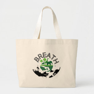 Breath Large Tote Bag
