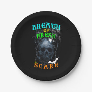 Breath Of Fresh Scare Paper Plate