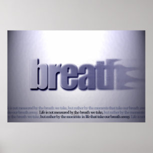 Breath Poster