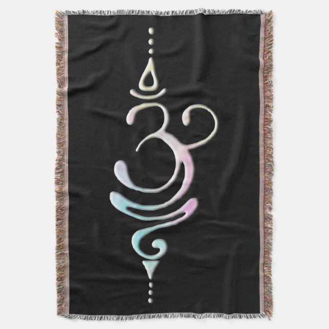 Breathe 2 throw blanket (Front Vertical)