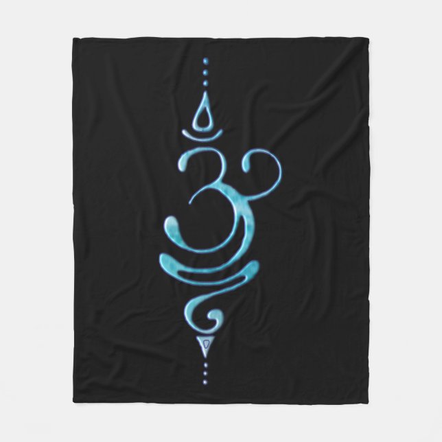 Breathe 6 fleece blanket (Front)