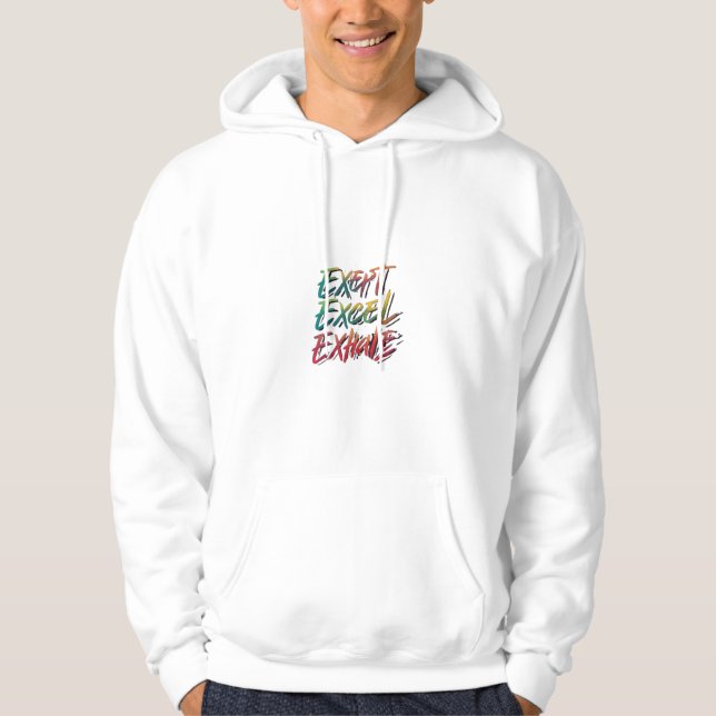 Breathe and Achieve Hoodie (Front)