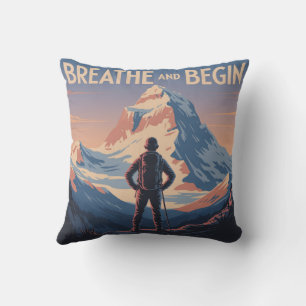 Breathe And Begin Cushion