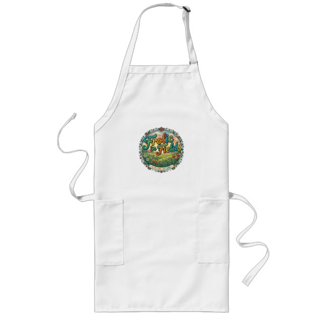 Breathe and Believe Long Apron (Front)