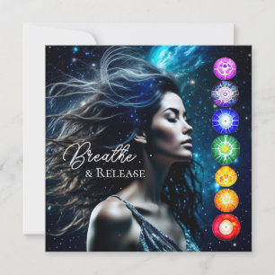 Breathe and Release   Beautiful Ethereal Woman
