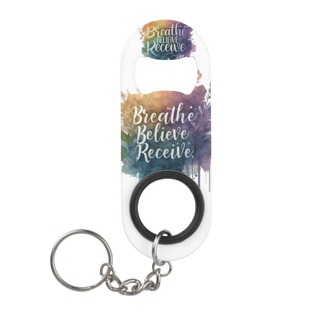 Breathe, Believe, Receive** (Front)