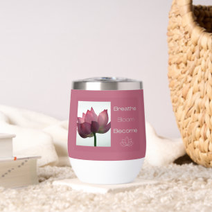 Breathe Bloom Become Lotus Wellbeing Gift for her